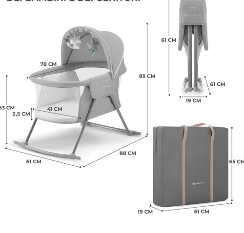 Kinderkraft lovi lettino - kinderkraft, da