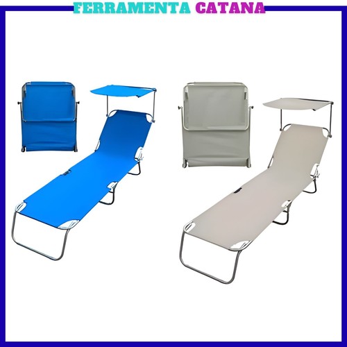 Lettino spiaggia giardino - lettino,